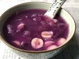 紫薯银耳莲子羹