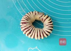 豆沙面包圈的做法图解11