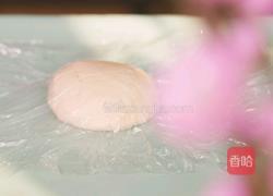 桃花酥‖ 桃花都开了 怎能不尝一口粉嫩春光的做法图解2