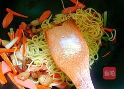 家常炒面的做法图解5