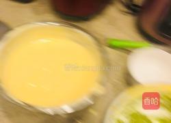 抹茶拉花戚风蛋糕的做法图解11