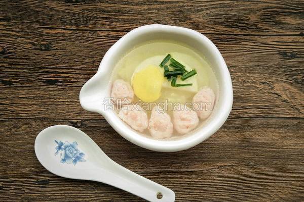 节瓜肉丸汤