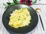 滑蛋虾仁饭