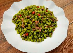 香辣肉末豆角