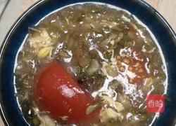 香煎槐花面条的做法图解3