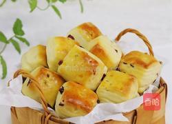 蔓越莓炼乳面包块的做法图解22