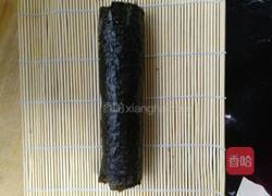 黑米肉松寿司的做法图解4