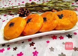 南瓜豆沙饼的做法图解10