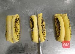 椒盐黑芝麻南瓜煎卷的做法图解13
