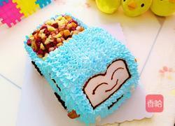汽车生日蛋糕的做法图解10