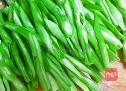 四季豆煎蛋的做法图解3