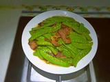 扁豆炒腊肉