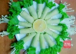素煎豆卷金针菇的做法图解1