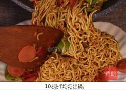 炒方便面的做法图解10