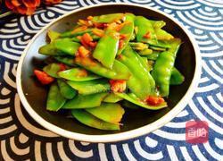 清炒荷兰豆的做法图解8