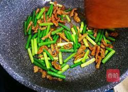 蒜苔炒肉丝的做法图解10