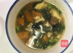 南瓜紫菜蛋花汤的做法图解7