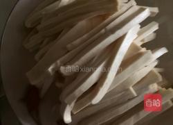 青椒炒豆腐干的做法图解1