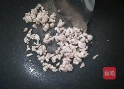 油豆腐炒肉末的做法图解4