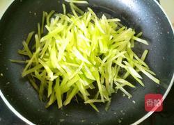 青笋炒鸡蛋的做法图解13