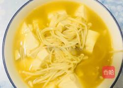 金针菇豆腐汤的做法图解5