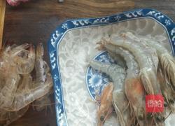 金丝缠腰大虾的做法图解2
