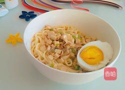 豆腐卤牛奶鸡蛋面的做法图解9