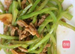青椒肉丝鲜虾面的做法图解6