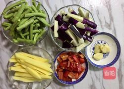 干煸素三样的做法图解4