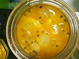 柠檬百香果蜂蜜茶