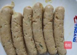 自制无肠衣鸡肉玉米香肠的做法图解6