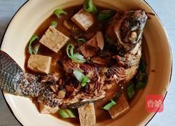 冻豆腐炖罗非鱼的做法图解8