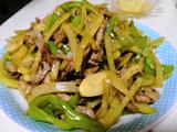 土豆青椒炒肉