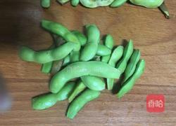 酸辣毛豆的做法图解1