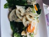 荷兰豆炒藕片