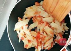 番茄肉沫茭白的做法图解11