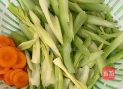 西芹炒猪肚的做法图解4