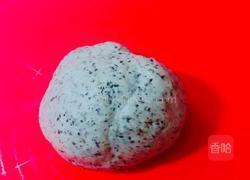 吐司面包（黑芝麻味）的做法图解4