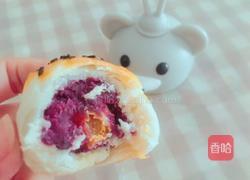迷你蛋黄酥的做法图解4