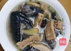 乌鸡火腿花胶汤的做法图解7