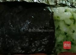 西兰花午餐肉大饭团的做法图解4