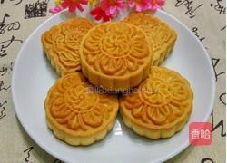 蛋黄豆沙月饼的做法图解18