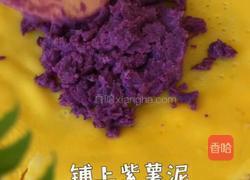 巧克力紫薯蛋卷的做法图解6