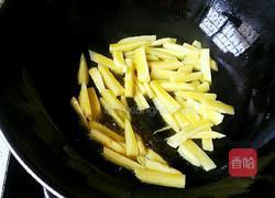土豆炒素鸡的做法图解5