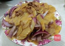 肉炒圆葱土豆片的做法图解7