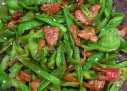 辣椒炒肉的做法图解4