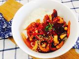 鱿鱼拌饭