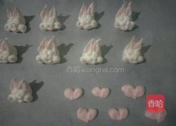 萌萌哒小丑兔蛋白糖的做法图解11