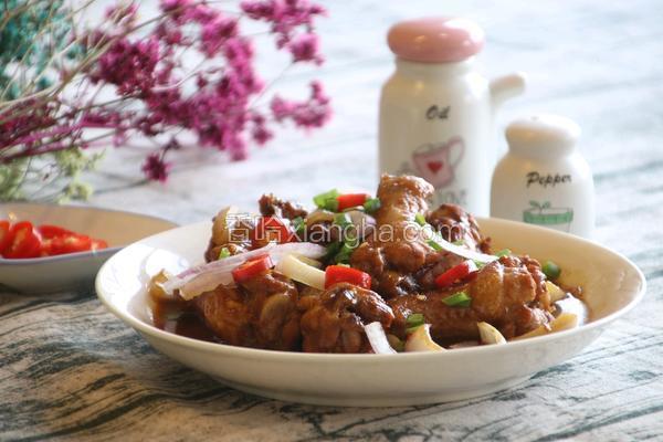  红烧鸡翅根