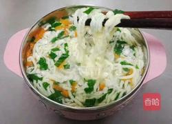 鲳鱼蛋黄面线 (宝宝辅食）的做法图解9